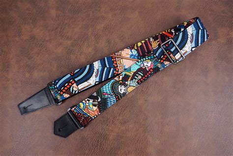 japanese guitar strap|More.